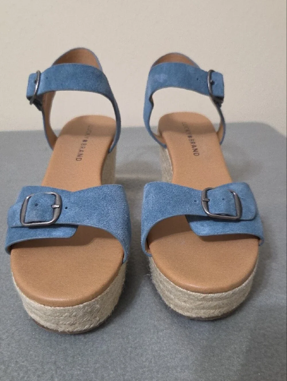 Lucky Brand Light Blue Leather 3
